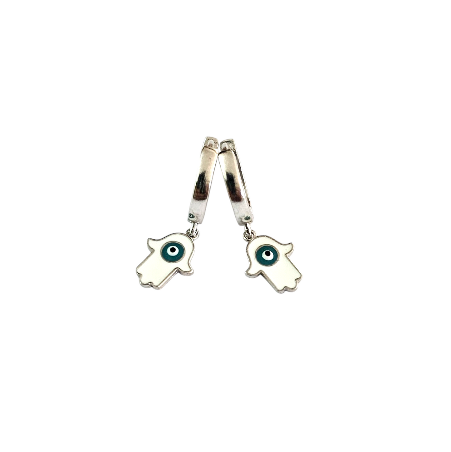 ARO ENAMEL GRANDE PLATA 925