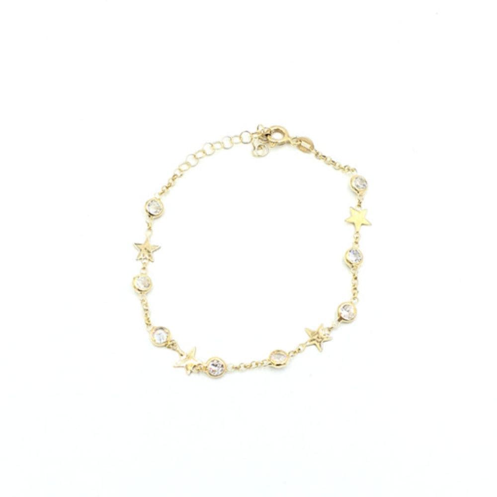 PULSERA STAR ZIRCON D PLATA 925
