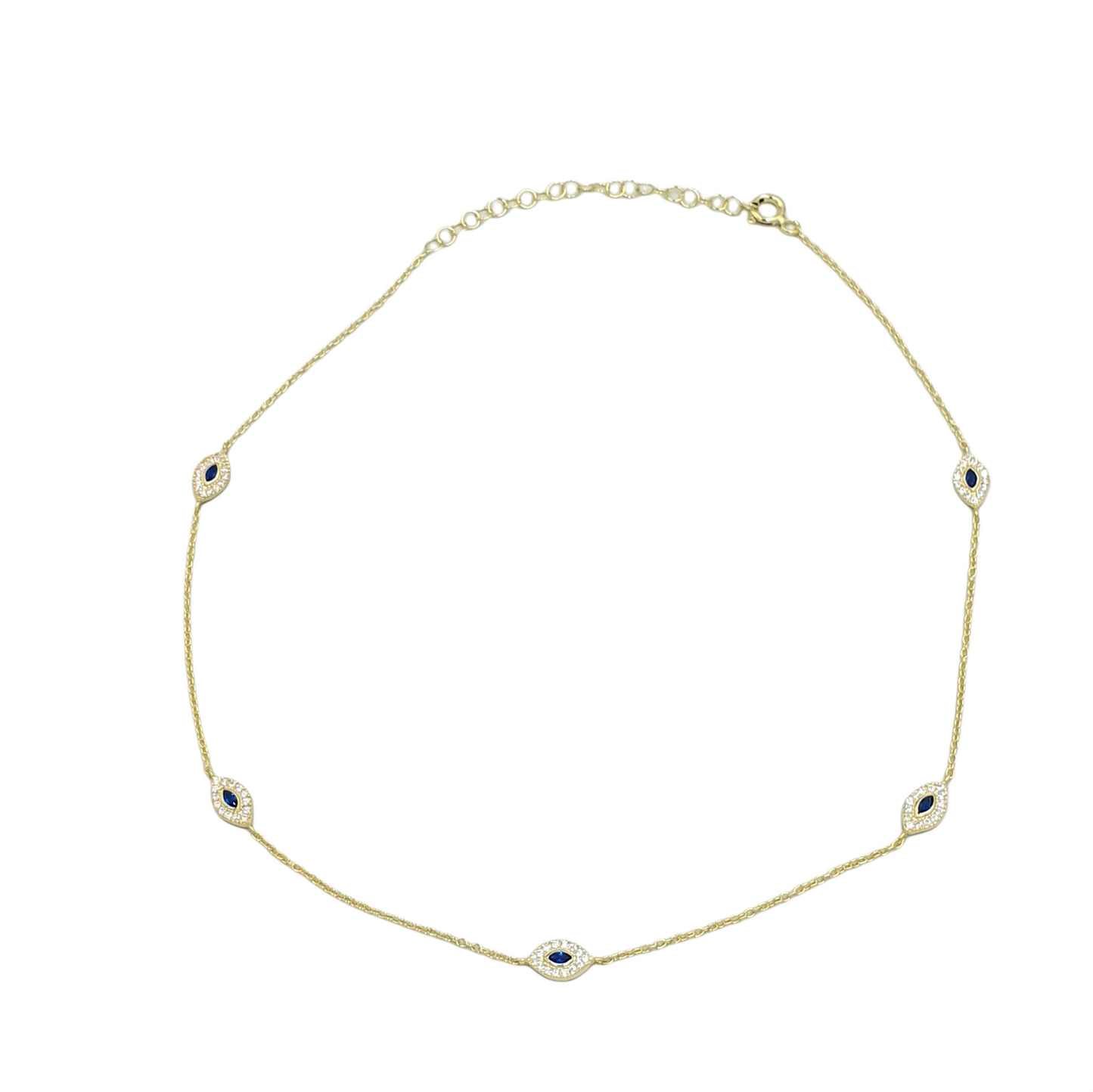 CHOKER BAK PLATA 925